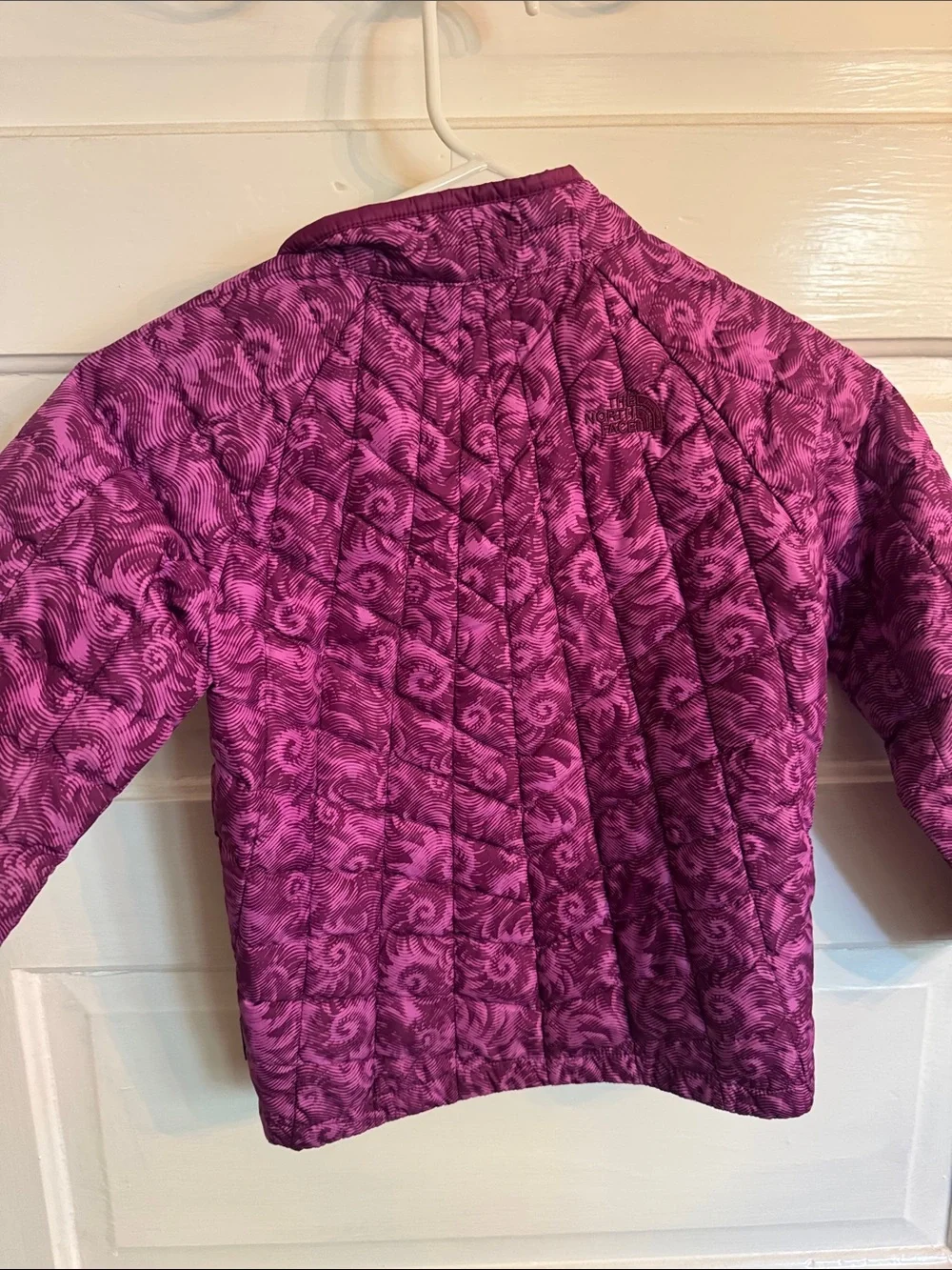 The North Face purple jacket